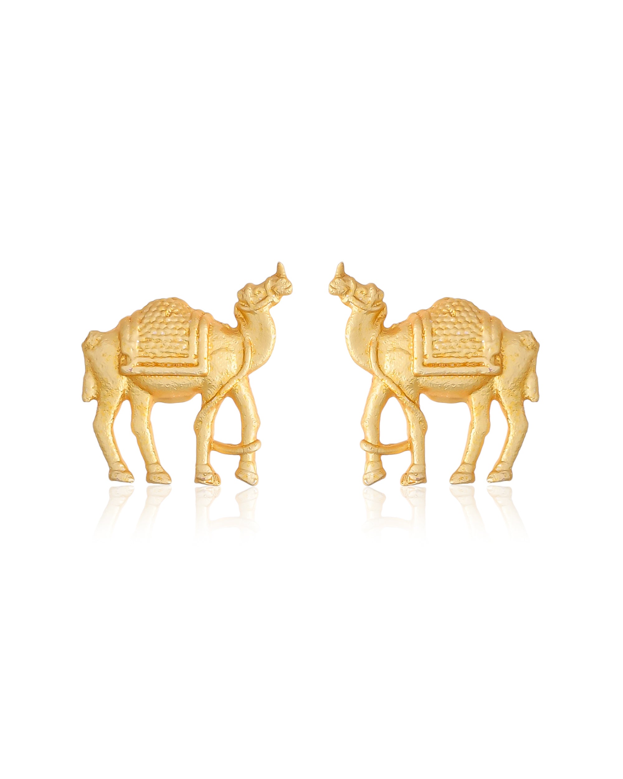 CLASSIC CAMEL EARRINGS